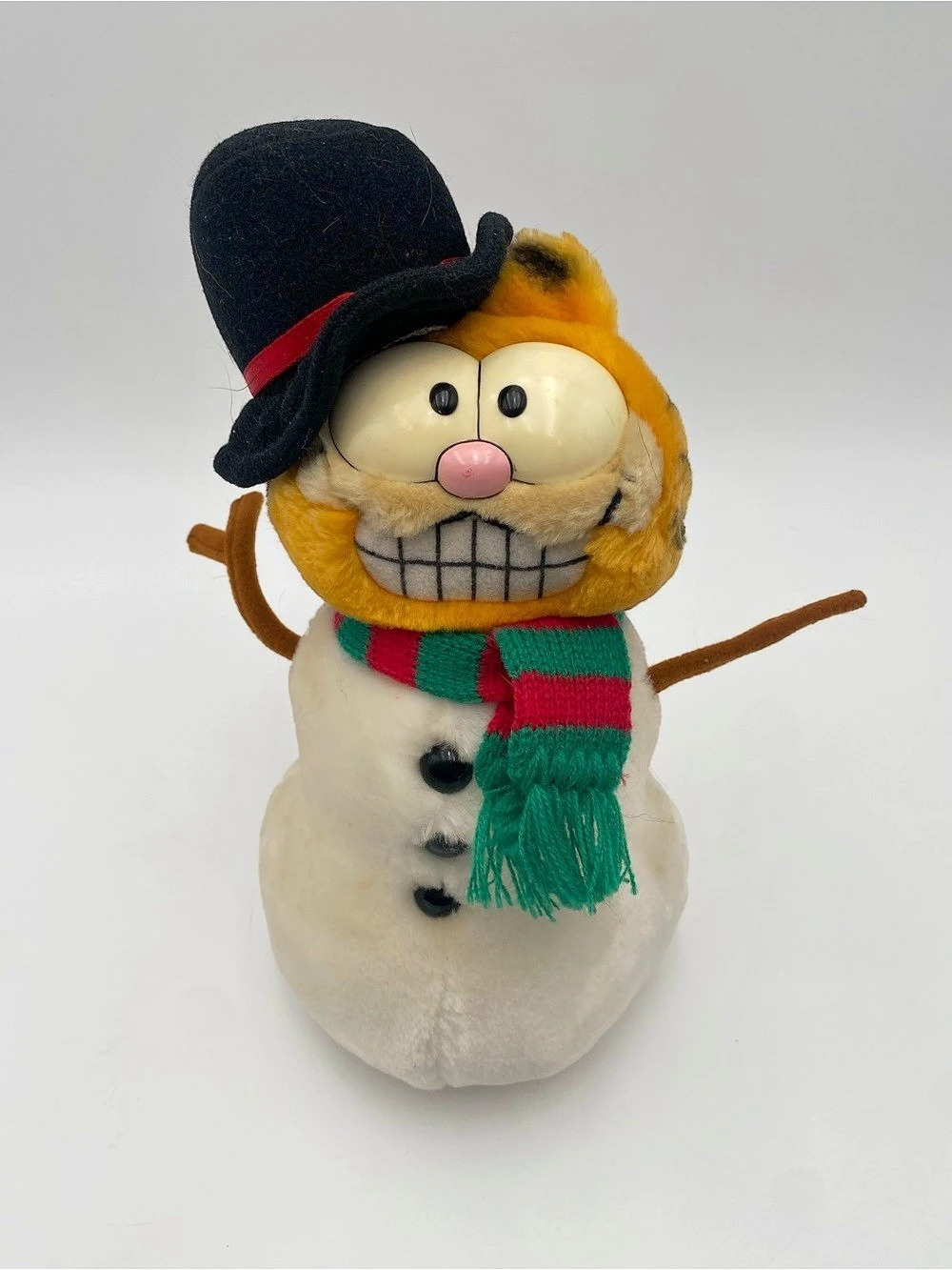 Dakin Garfield Snowman Plush Holiday Decor